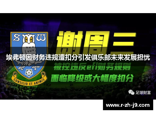 埃弗顿因财务违规遭扣分引发俱乐部未来发展担忧